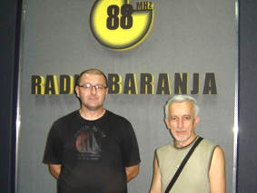 Organizatori izložbe na Radio-Baranji